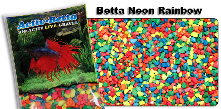 Activ Betta™ Bio-Activ Live Gravel Betta Neon Rainbow