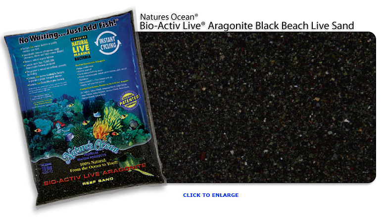 10-Pound Australian Gold Nature'S Ocean Bio-Activ Live Aragonite Live Sand For Aquarium