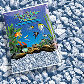 Pure Water Pebbles&reg; Sapphire Blue Frost Aquarium Pebbles