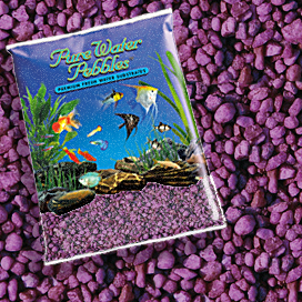 Pure Water Pebbles Purple Passion Aquarium Gravel