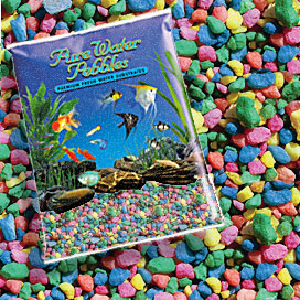 Pure Water Pebbles® Neon Rainbow Aquarium Pebbles
